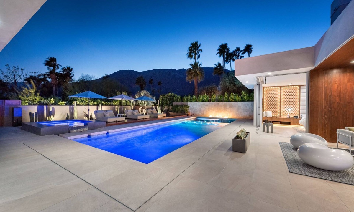 Old Las Palmas House | Above Palm Springs Sanctuary | Old Las Palmas | Pool & Spa | Luxury