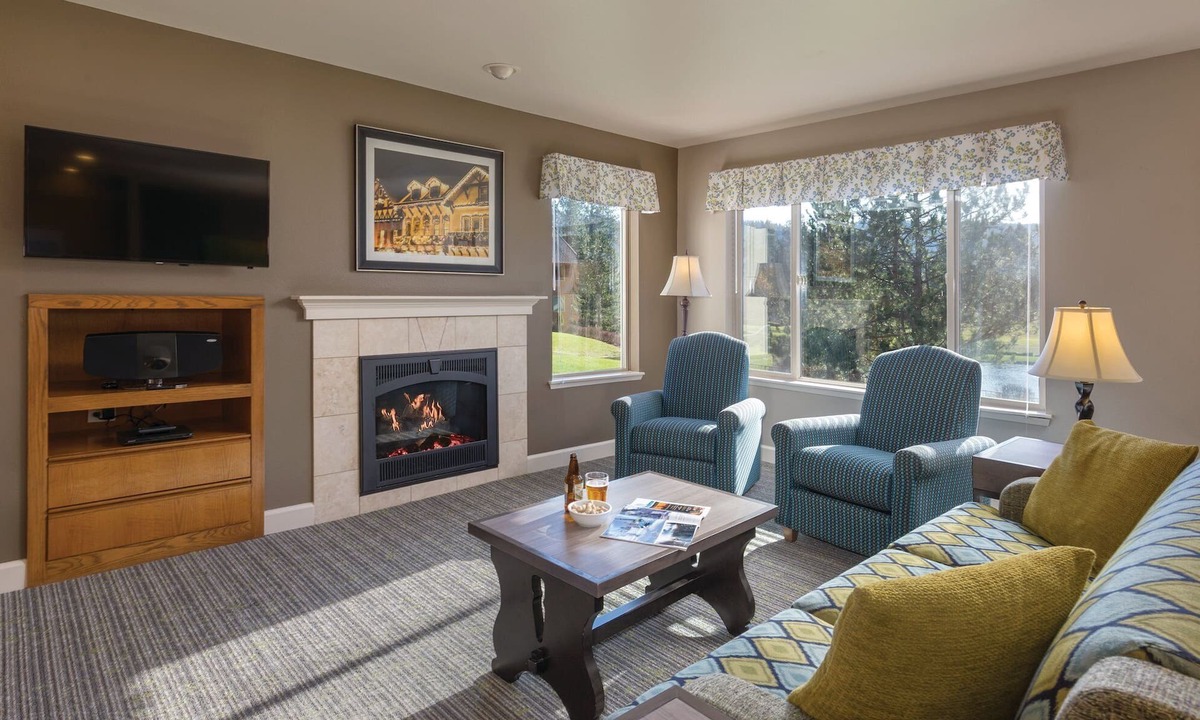Downtown Leavenworth Condo | Beautiful Worldmark resort Condo - Walk to town Center