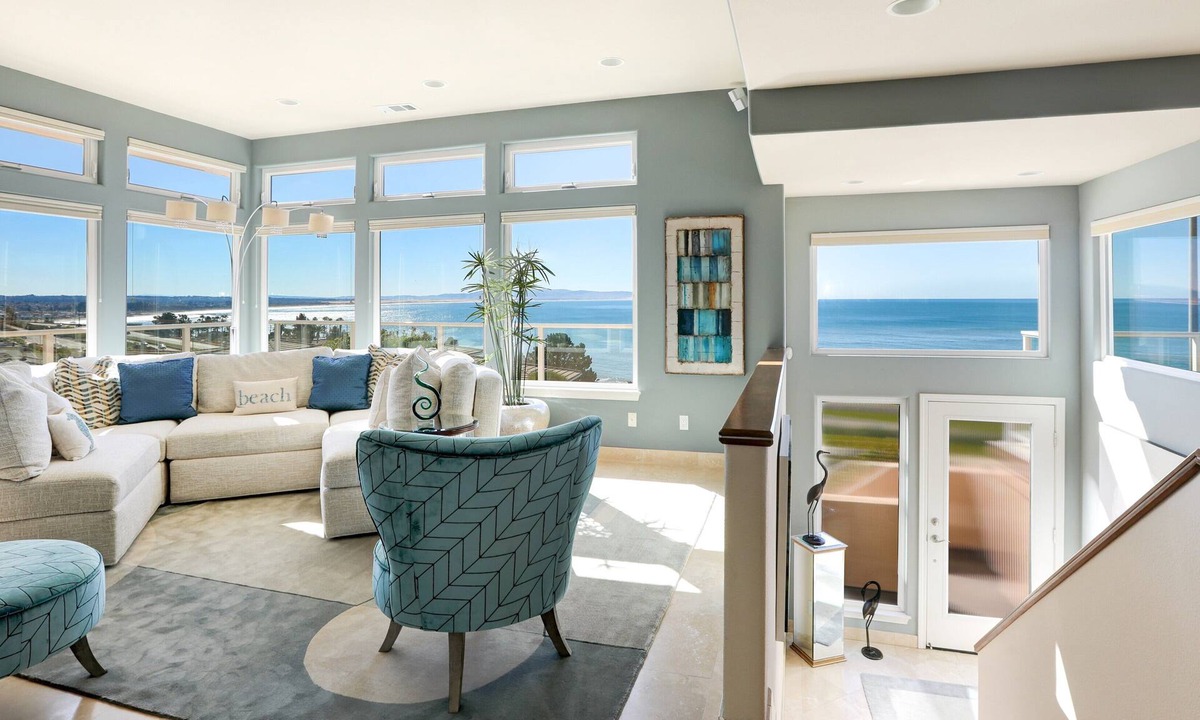Pismo Beach House | Big Ocean & Pismo Beach views at designer's luxury home. Min 30 night rental.