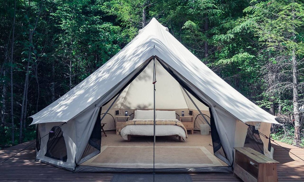 Carson RV Rental | Carson Glamping Escapes in this Wonderful Bell Tent Rental in Washington