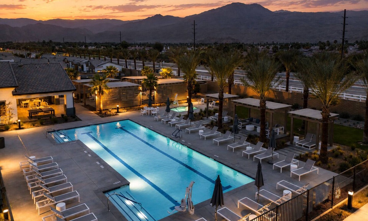 Palm Springs House | Desert Retreat | Resort Pool + Spa + Firepit + Coworking Lounge | Near Coachella