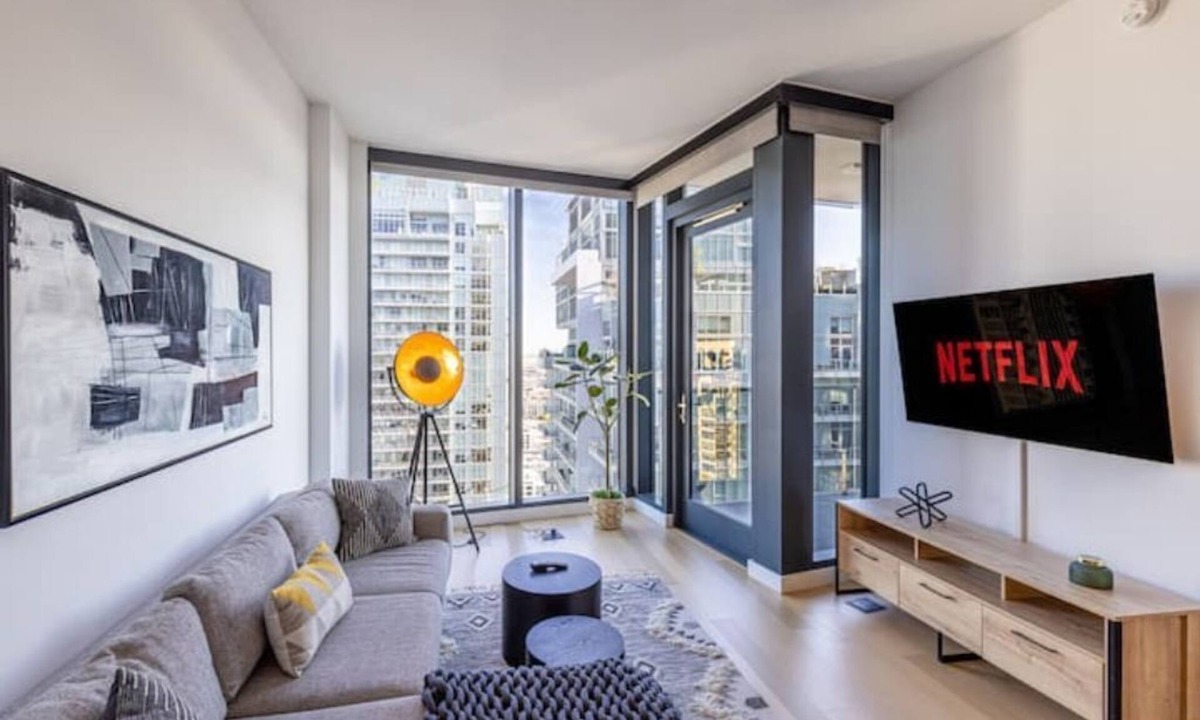 Pacific - Edison House | Downtown LA - Luxe City View High-Rise With Office