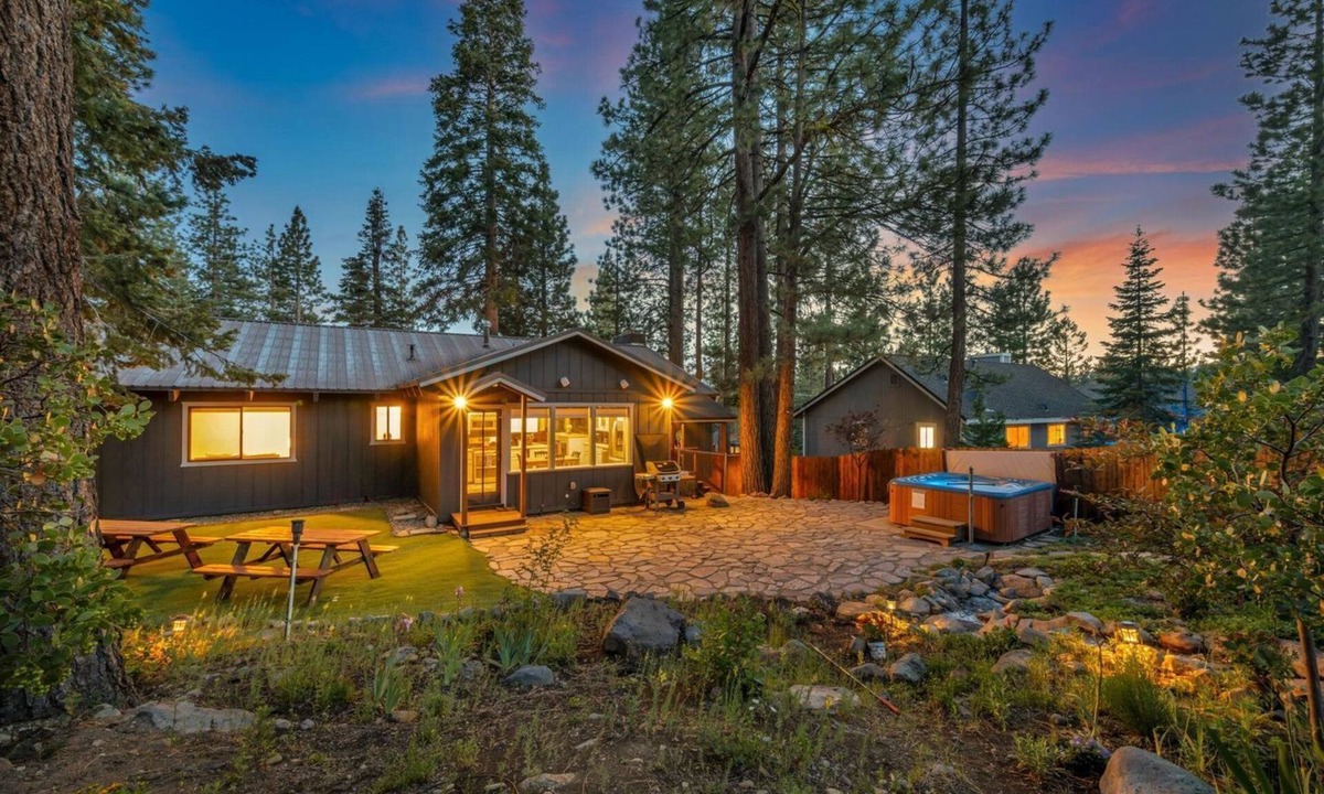 Lake Forest House | Experience luxury at The Bear Den in Tahoe City, a spacious 4-bedroom retreat with hot tub