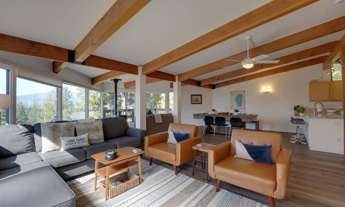 Kings Beach House | Lake View, Short Drive to Beach, Pool Table, Dogs Ok- Kings Beach Lookout