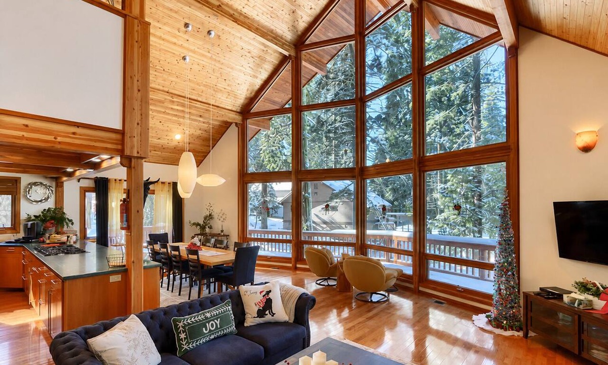 Yosemite National Park Cabin | 🌄 Luxe A-Frame Panoramic View Yosemite West Cabin - NEW AC and EV Charger🌄