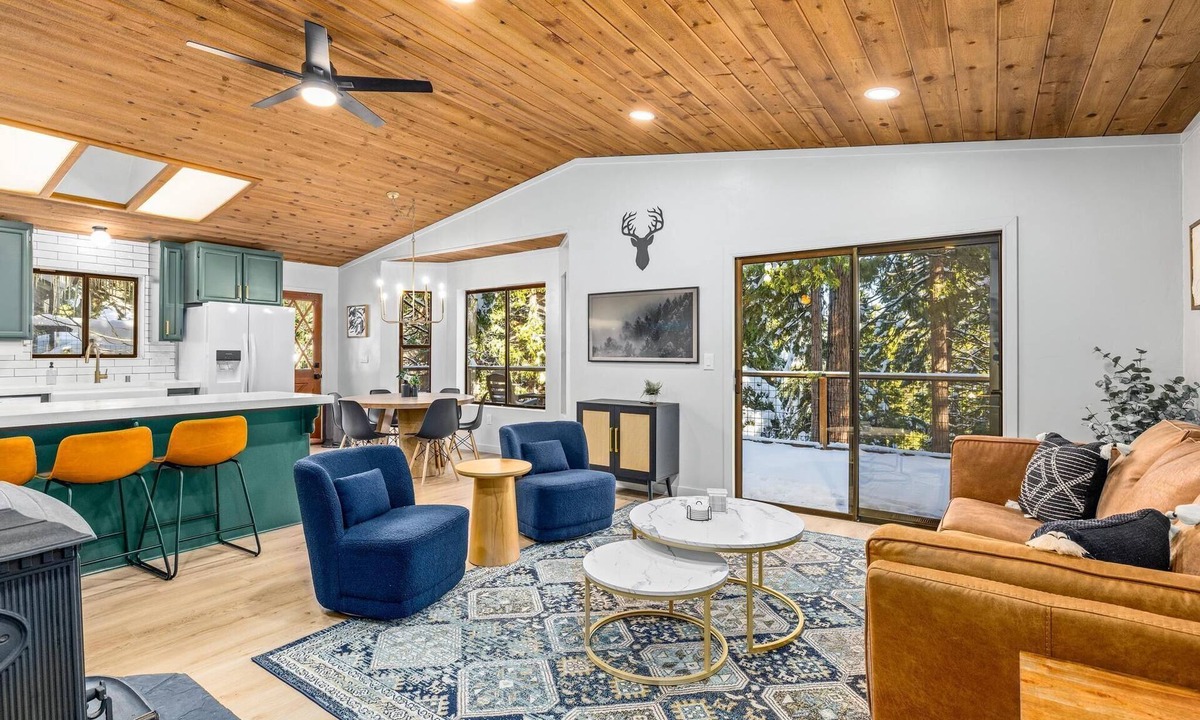 Cold Springs Cabin | Modern Retreat- 4 miles to Pinecrest Lake! EV Charger!