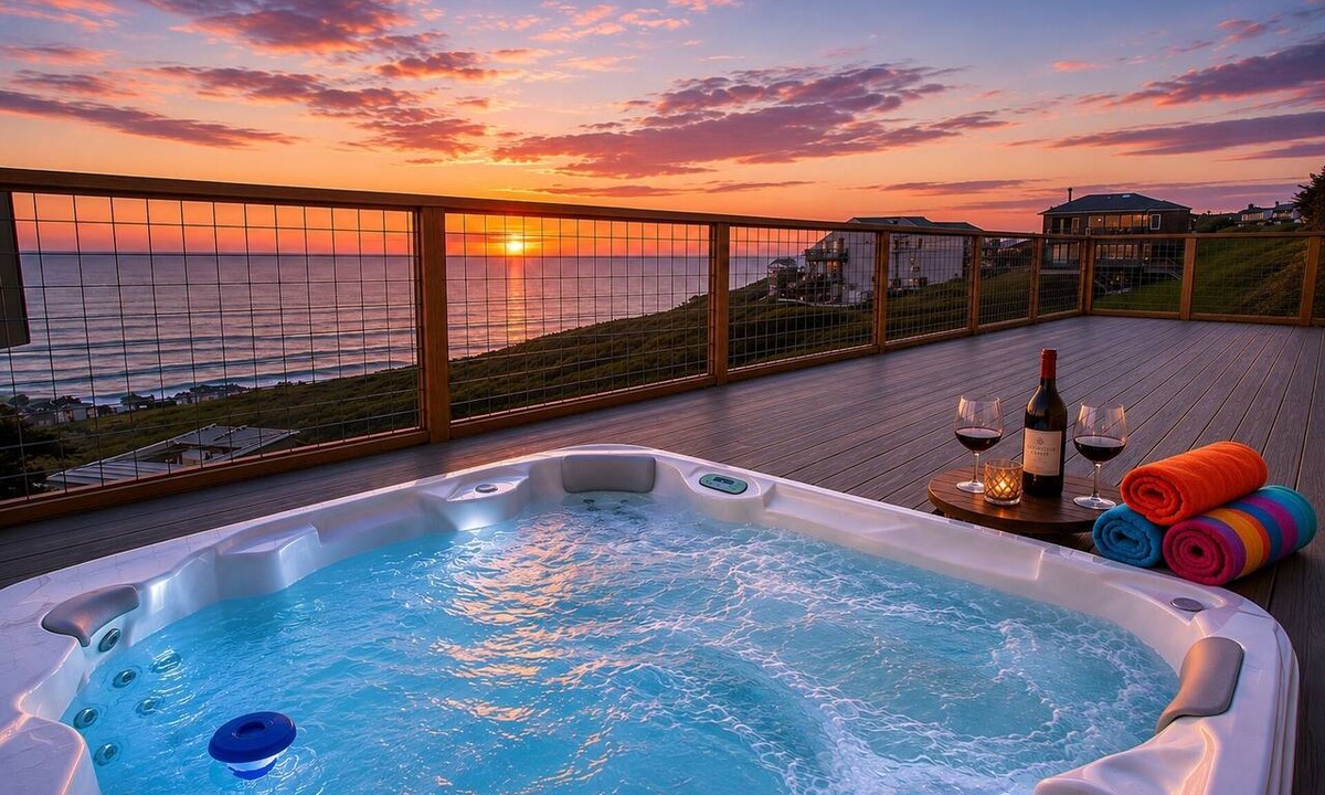 Dillon Beach House | Oceanview Playcation! Dillon Beach! Hot Tub & Fire Table! Agua La Vista