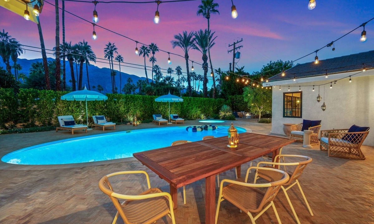Deepwell Estates House | Palm Springs Home! Private Pool! Hot Tub! Mountain Views!