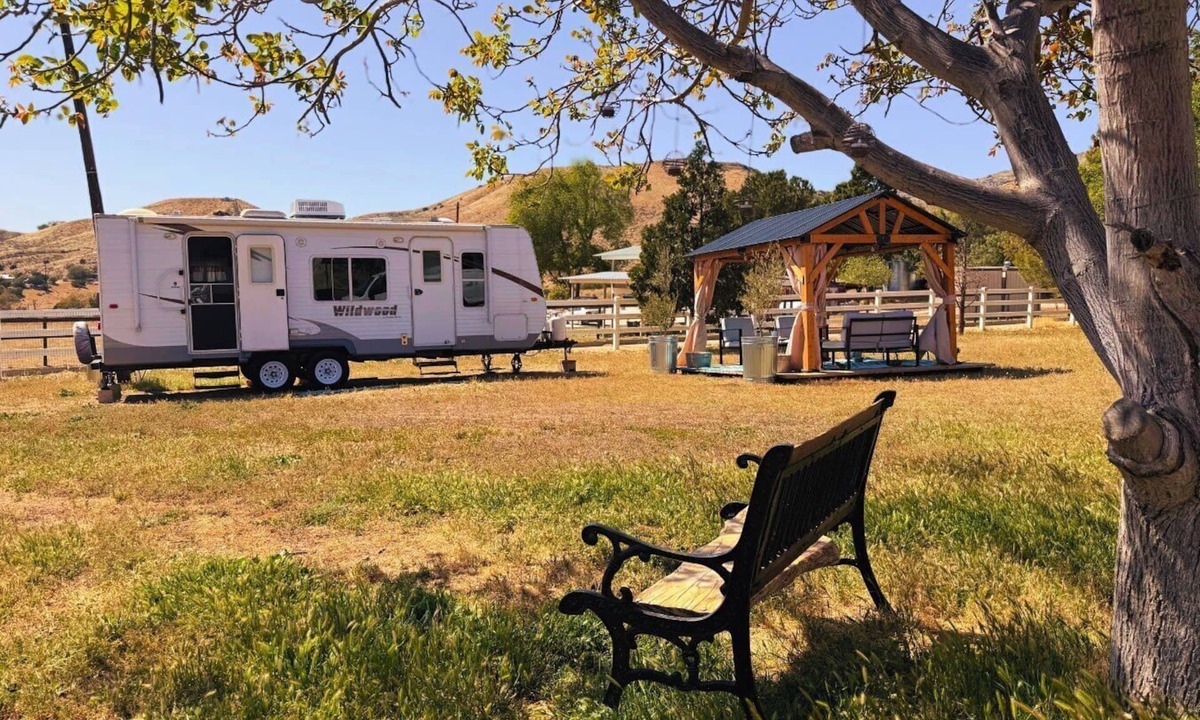 Acton House | Pet-friendly RV stay at a horse ranch in a fenced 5 acre lot in the hills