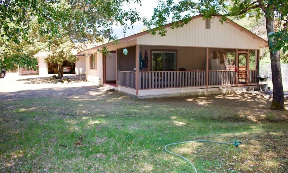 Salyer House | Private Pool Cabin in Nature Dogs Welcome Sleeps 5