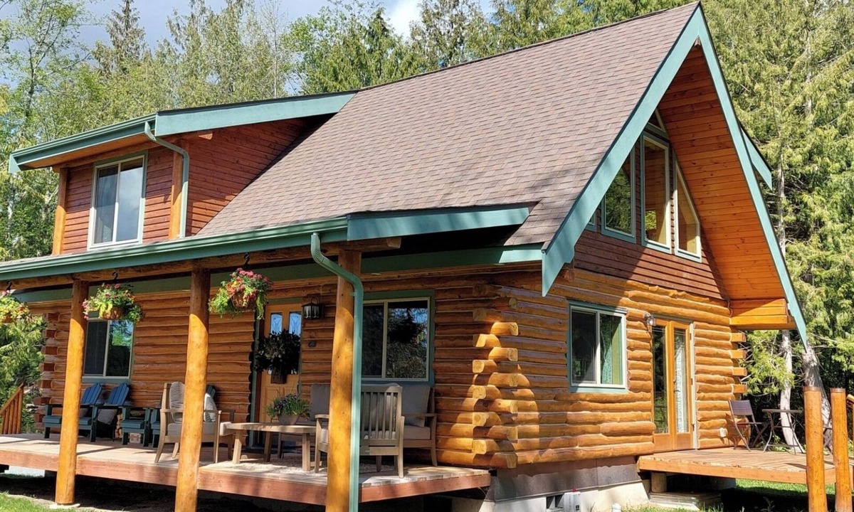Big Lake Cabin | Relax and Unwind at Peaceful Pines Log Cabin and Outdoor Sauna