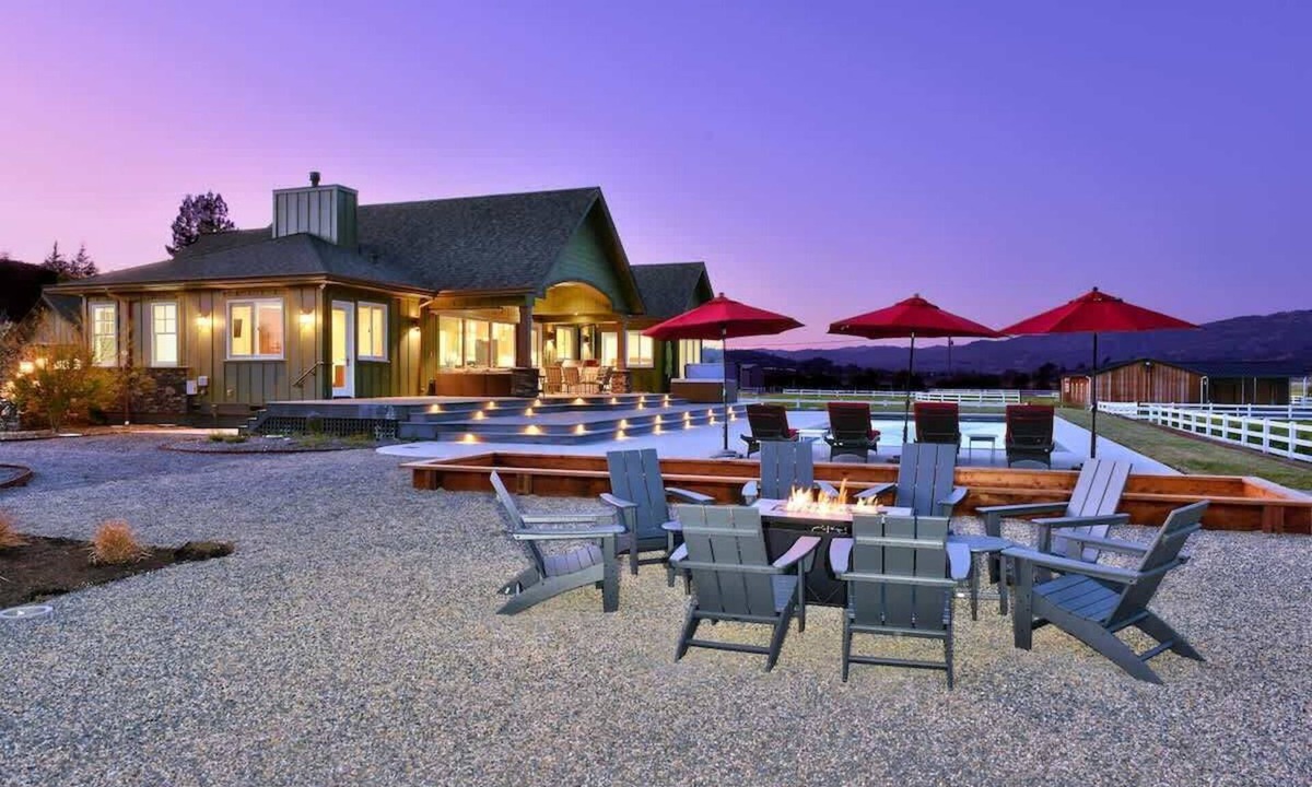 Healdsburg House | Sanctuary Estate - Wine Tastings Included