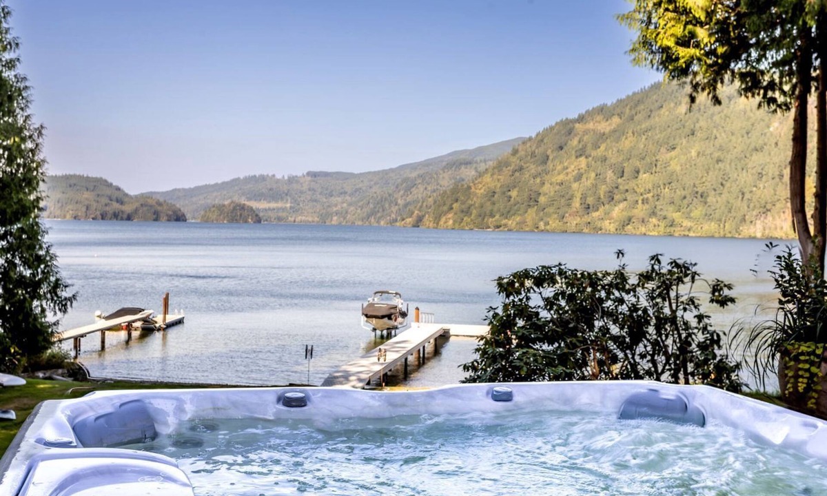 Sedro-Woolley House | Serene Lake Whatcom Retreat with Dock & Hot Tub Near Bellingham in Sedro-Woolley, Washington