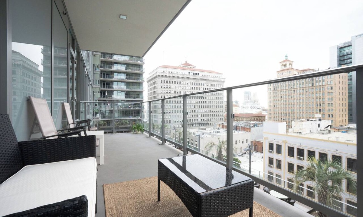East Village Apartment | Spacious 2BR San Diego Urban Oasis w/AC & Designer Style