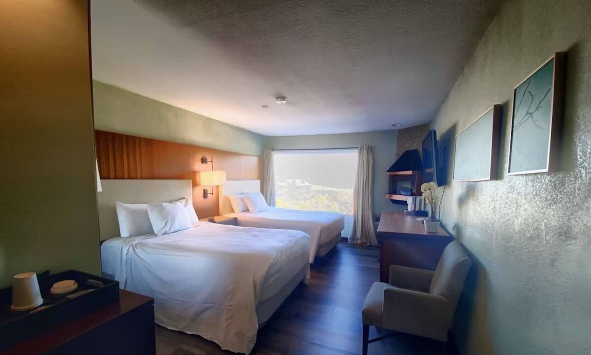 Mount Charleston Hotel | Standard Double Queen Relaxing Retreat w/Free Parking & Year-Round Activities