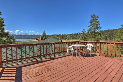Fawnskin House | Walk to Lake: Cabin w/Deck & Views in Fawnskin