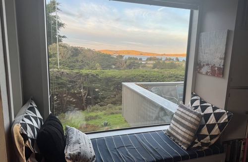 Bodega Bay House | 2-bedroom home with sunset views, hot tub, vaulted ceilings, piano, Bodega Bay
