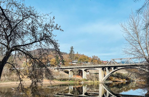 Gold Hill House | 2021 RV with everything you need for a cozy stay! River Access at the RV park.