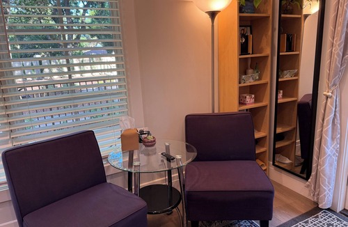 Fair Oaks Apartment | ADU studio guesthouse unit in a brand new 2/3 acre Spanish mansion In Atherton