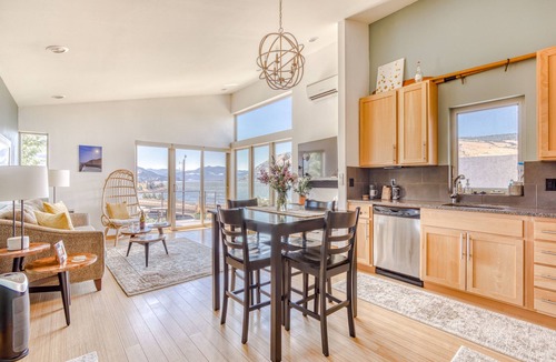 Mosier Condo | All About the View - Walk to River, Town, & Trails in Quaint Mosier
