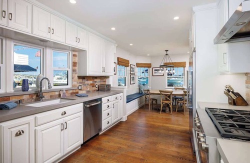 Balboa Island House | Bayfront Home with Harbor Views and Huge Backyard