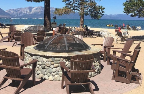 South Lake Tahoe Resort | Beachfront/Lakefront Beach & Ski Club Retreat + Amenities, 1-Bedroom Condo