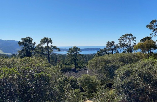 Northeast Carmel House | Big Sur-Style Lodge in Carmel - PANORAMIC VIEWS! Hot-Tub, Game Room/Pool & Dogs