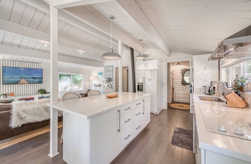 Tahoe City House | Blackwood Cabin by Tahoe Getaways - West Shore Luxury 3 BR - Walk to Lake, Pet Okay w HOA Pier