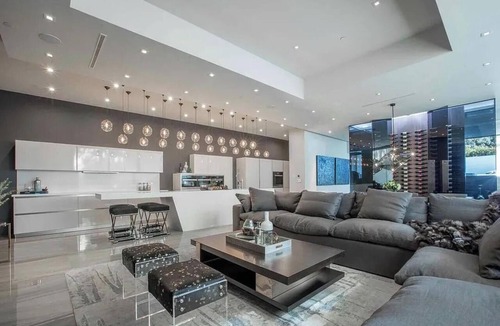 Beverly Hills House | Bowmont Glass Estate - Sleek, Architectural and Unique Contemporary Estate