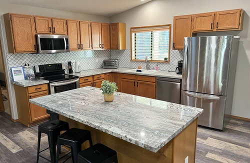 Plumas Eureka Estates House | Central AC: Large 4 bedroom private home, private lot. fenced yard with deck