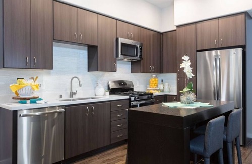 Downtown Condo | Chic Urban Living w Pool & Fire Pit at 300 Railway