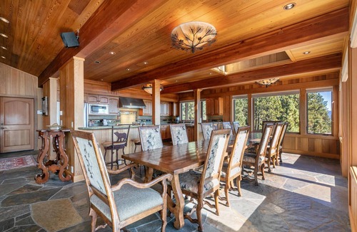 Lake Forest House | Clouds Rest Dollar Point Luxury 6 BR - Lake Views - Hot Tub & Game Room