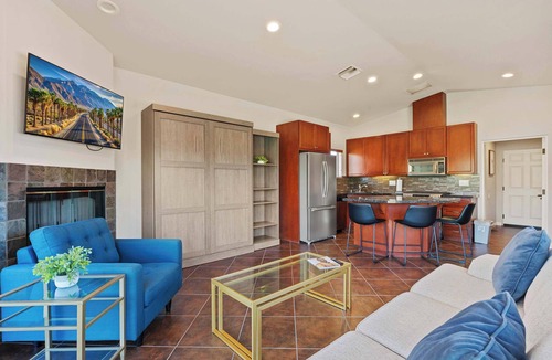 Coachella House | Coachella RV Resort Casita with Pool and Patio