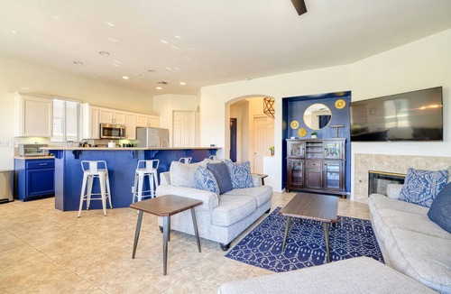 Indio House | Coachella Valley Getaway: Cal-King, Hiking, Pickleball, Golf, Swim