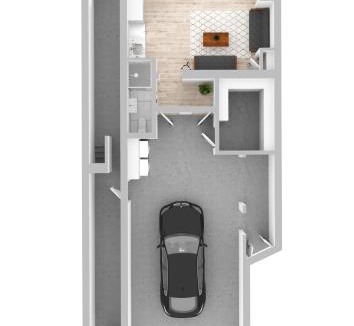 Marina District Apartment | Cozy Marina Studio w Murphy Bed & Garden Oasis