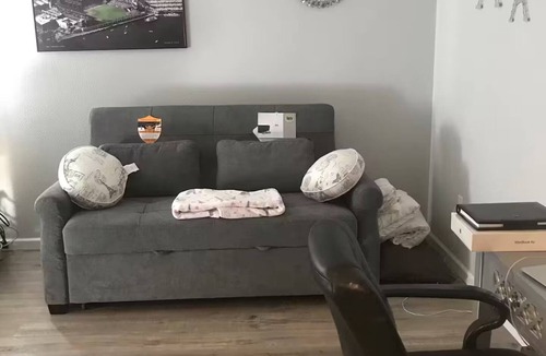 Pleasant Hill Apartment | Cozy studio in peaceful Pleasant Hill with AC and weight room shed