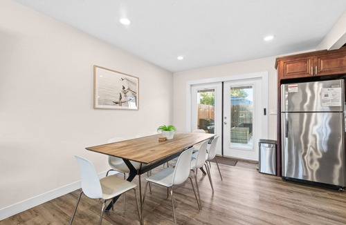 Beach Barber Tract House | Dog-Friendly Beach Home Near the Beach w/BBQ, Fire Pit, Enclosed Backyard, & Laundry