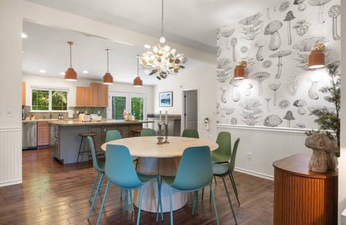 Husum House | Dog-Friendly Creekside Home w/Hot Tub, Game Room. 15 minutes to town