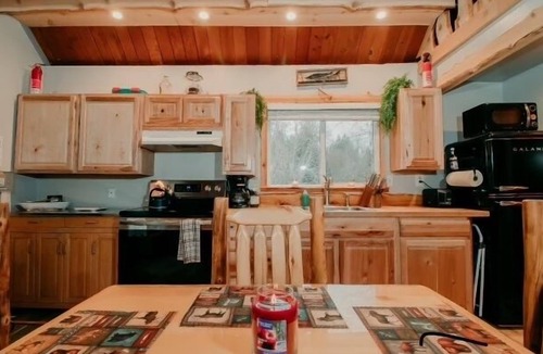 Randle Cabin | Elk Track Cabin, a Secluded 2-bedroom cabin with WiFi, AC in serene Randle