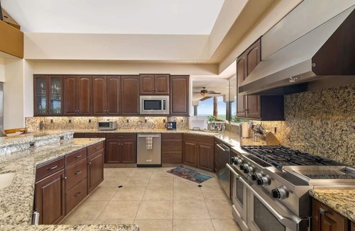 Thousand Palms House | Enjoying relaxing in your own grotto while staying cool from the summertime heat