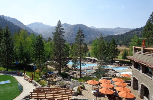 Olympic Valley Hotel | EV-244: Valley View King Room. Ski-in/Out, Golf, Pools, A/C, Spa