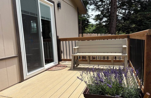 Crescent City House | Fabulous modern bungalow with deck and private fenced yard. Dog friendly.