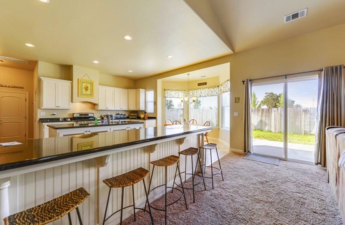 Paso Robles House | Fenced BBQ Yard + Game Table | Paso Robles | Peace of Mind