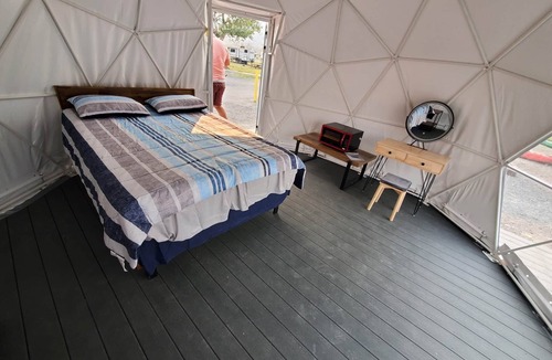 Coulee City Apartment | Glamping Dome at Blue Lake in Coulee City (site 44)