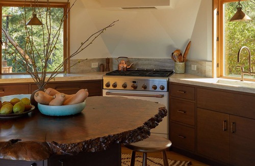 Gualala House | Gualala home with ocean views & redwood canopy near Anchor Bay