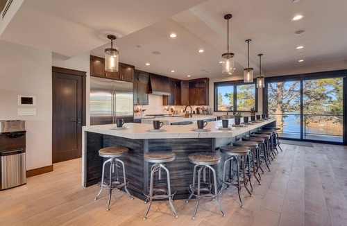Tahoe Keys House | Indoor Pool Luxury Lakeside Estate w/Private Dock, Theater, Hot Tub & Views: The Reserve