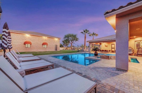 Bermuda Dunes House | La Dolce Vita Estate - Luxury Retreat w/Game Room