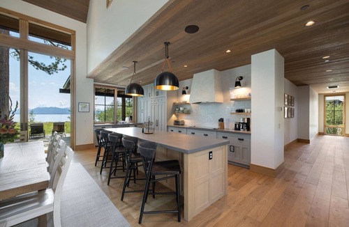 Lake Forest House | Lake Forest Luxe - Spacious Lakefront Tahoe Retreat, Private Hot Tub, Media Room, EV Charger