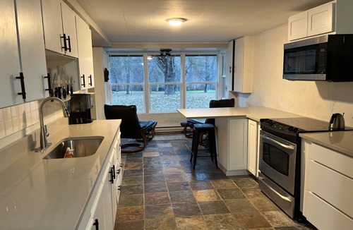 Elk Cabin | Lake front Cabin on beautiful private 60-acre property and 80-acre Lake.