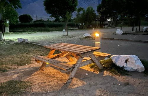 Olancha RV Rental | Lakeside Tent Site #4 Eastern Sierras